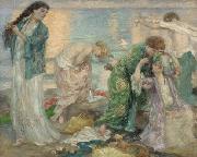 Rupert Bunny Apres le Bain painting